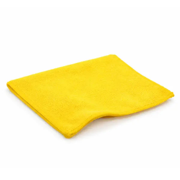 Crystalwhite | Microfibre Cloth Each Cloth Yellow | Crystalwhite Cleaning Supplies Melbourne