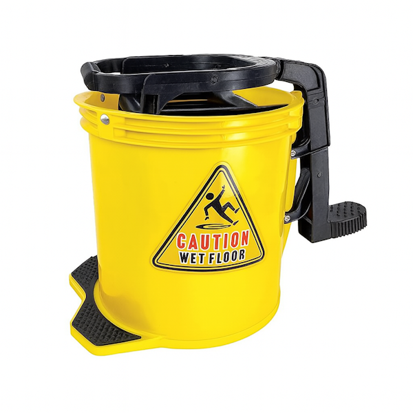 Crystalwhite | Mop Buckets Yellow | Crystalwhite Cleaning Supplies Melbourne