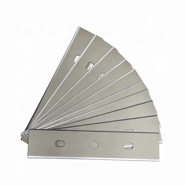 Crystalwhite | Scraper Blade 100mm 10 Pack | Crystalwhite Cleaning Supplies