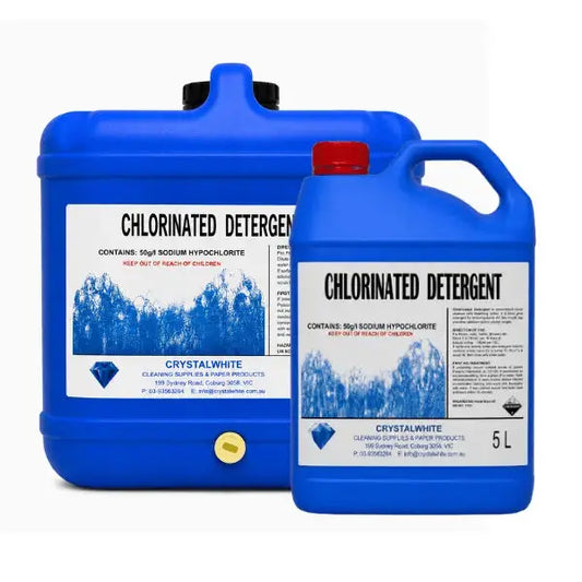Crystalwhite | Chlorinated Concentrated Thick Bleach Group | Crystalwhite Cleaning Supplies Melbourne