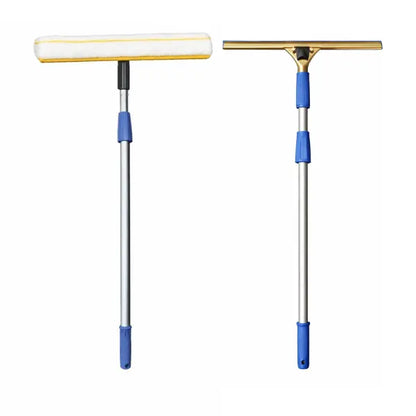 Crystalwhite | 35cm Two in One Window Wash and Dry Tool 2.50 meter | Crystalwhite Cleaning Supplies Melbourne.