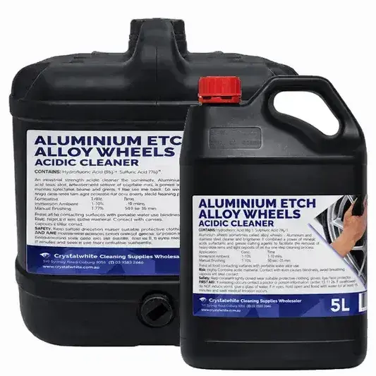 Crystalwhite Aluminium Etch Alloy Wheels Acidic Cleaner Crystalwhite Cleaning Supplies