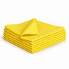 Crystalwhite | Lint Free Glass Cleaning Cloth 40x40cm Yellow | Crystalwhite Cleaning Supplies Melbourne