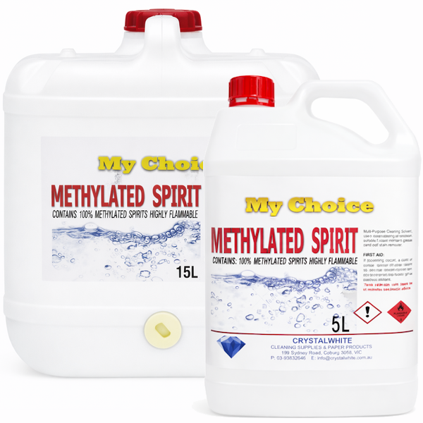 Crystalwhite | Methylated Spirits | Crystalwhite Cleaning Supplies Melbourne