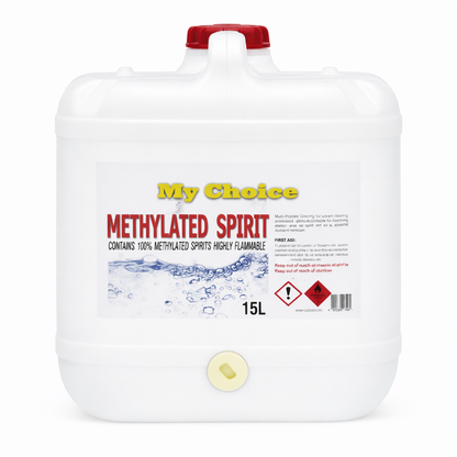 Crystalwhite | Methylated Spirits 15Lt | Crystalwhite Cleaning Supplies Melbourne