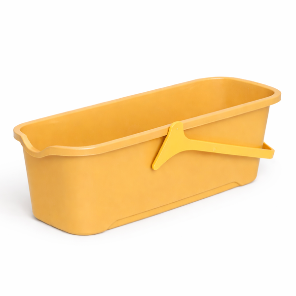 Crystalwhite | Window Cleaning Bucket 18Lt Yellow | Crystalwhite Cleaning Suppllies Melbourne