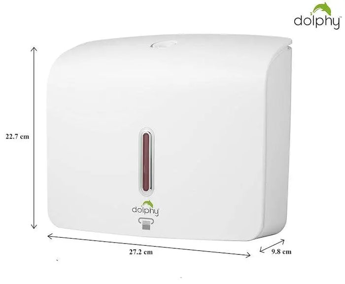 Dolphy Plaza Ultraslim Paper Towel Dispenser Black or White