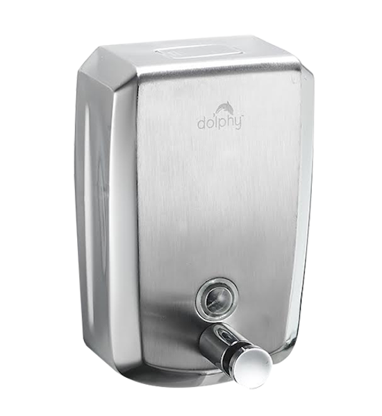 Dolphy Australia | Dolphy Stainless Steel Soap Dispenser | Crystalwhite Cleaning Supplies Melbourne