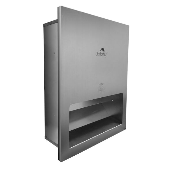 Dolphy | Recessed Hand Dryer 1350W | Crystalwhite Cleaning Supplies Melbourne