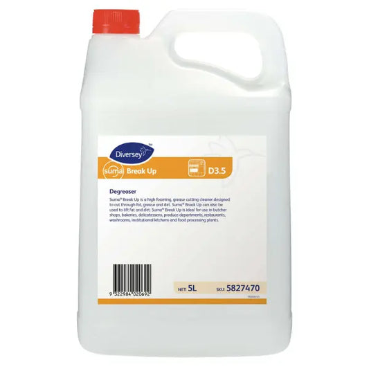 Diversey | Suma Break Up HD Kitchen Degreaser | Crystalwhite Cleaning Supplies Melbourne