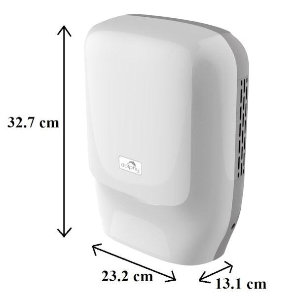 Dolphy | Plaza Superfast Hand Dryer 1450W | Crystalwhite Cleaning Supplies Melbourne