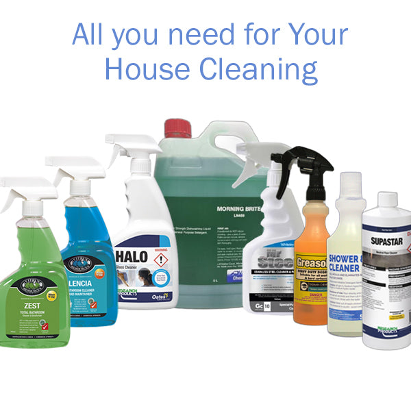 Crystalwhite Cleaning Supplies | Domestic Supplies Kit | Crystalwhite Cleaning Supplies Melbourne