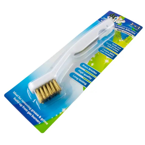 Dr Shine | Stove Cleaning Brush with Scaper | Crystalwhite Cleaning Supplies Melbourne.