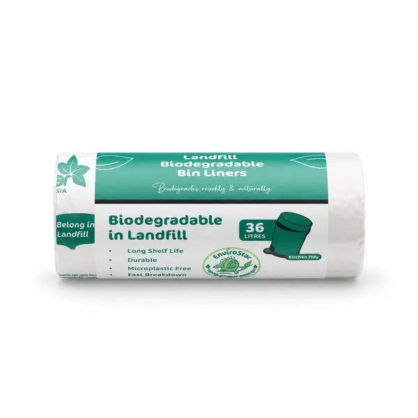 Envirostar 36Lt Landfill Biodegradable Bin Liners – 1000 Bags Austar Packaging