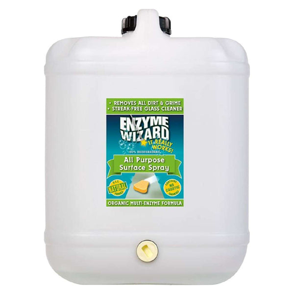 Enzyme Wizard | All Purpose Surface Cleaner 10Lt | Crystalwhite Cleaning Supplies Melbourne