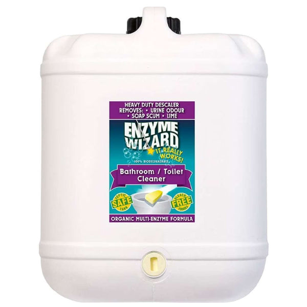 Enzyme Wizard | Bathroom and Toilet Cleaner 10Lt | Crystalwhite Cleaning Supplies Melbourne