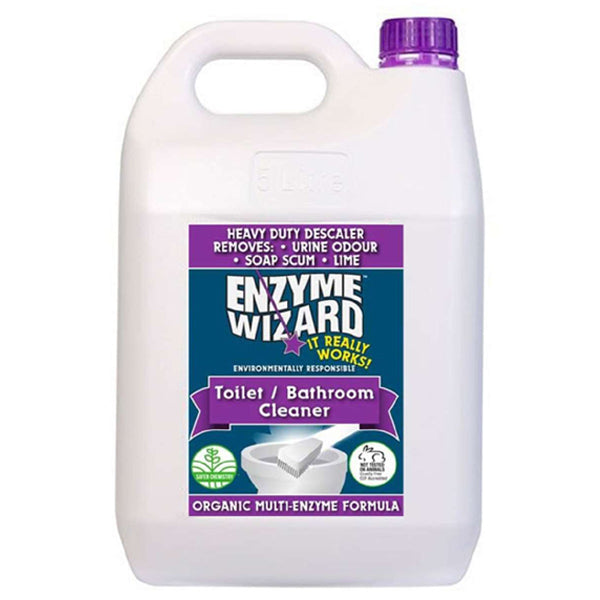 Enzyme Wizard | Bathroom and Toilet Cleaner 5Lt | Crystalwhite Cleaning Supplies Melbourne