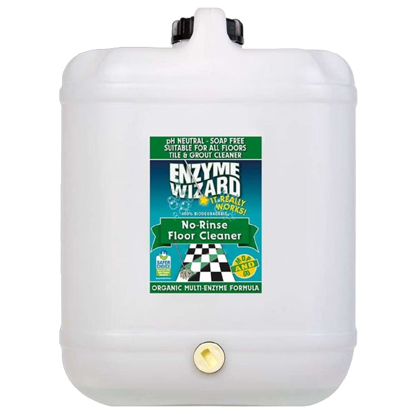 Enzyme Wizard | No Rinse Floor Cleaner 10Lt | Crystalwhite Cleaning Supplies Melbourne