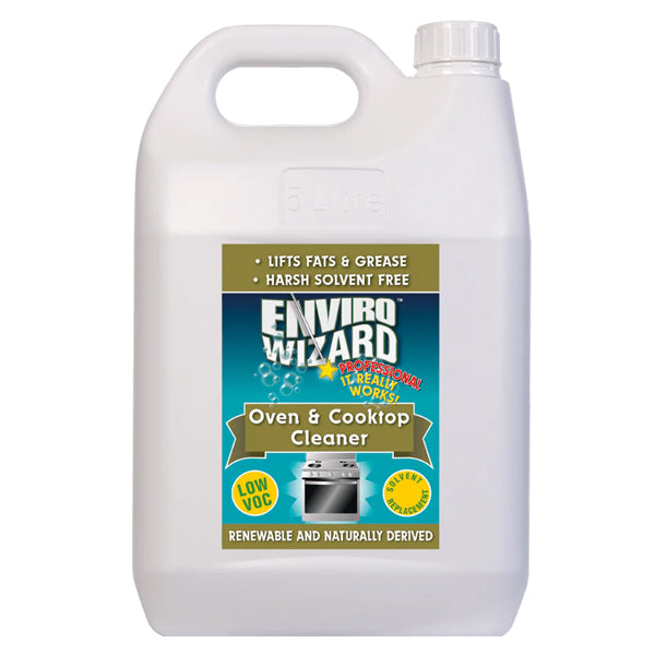 Enzyme Wizard | Oven And Cooktop Cleaner 5Lt | Crystalwhite Cleaning Supplies Melbourne