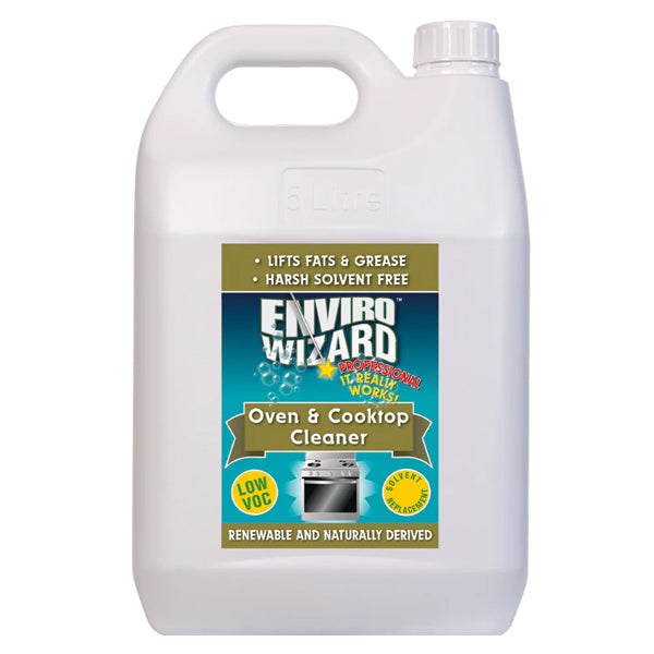 Enzyme Wizard | Oven And Cooktop Cleaner 5Lt | Crystalwhite Cleaning Supplies Melbourne