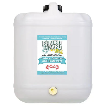 Enzyme Wizard | Surface Sanitiser Hospital Grade Disinfectant 20Lt | Crystalwhite Cleaning Supplies Melbourne