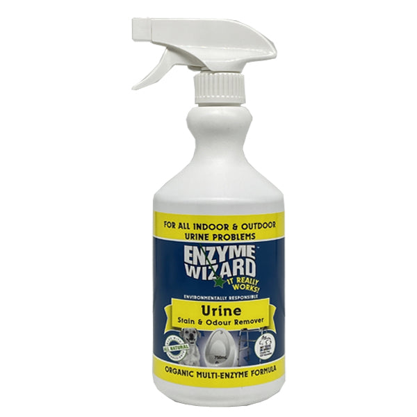 Enzyme Wizard Pet Dog Cat Human Outdoor Urine Stain and Odour Remover Crystalwhite Cleaning Supplies