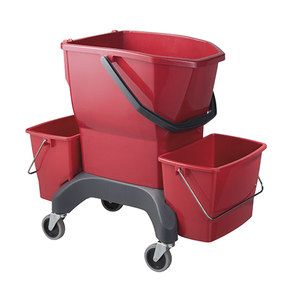 Oates | Oates Ezy Ergo Bucket Red | Crystalwhite Cleaning Supplies Melbourne