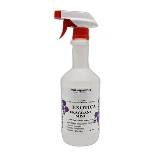 Sampson | Exotica Fragrant Mist 750ml | Crystalwhite Cleaning Supplies Melbourne 