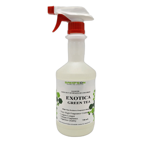 Sampson | Exotica Green Tea Hi-Quality 750Ml | Crystalwhite Cleaning Supplies Melbourne