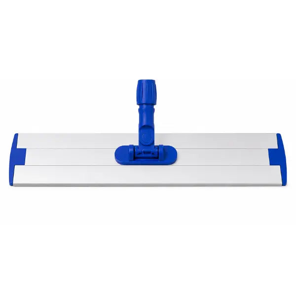 Crystalwhite | Flat Mop Blue with Extended Handle 400mm | Crystalwhite Cleaning Supplies Melbourne