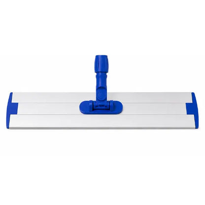Crystalwhite | Flat Mop Blue with Extended Handle 400mm | Crystalwhite Cleaning Supplies Melbourne