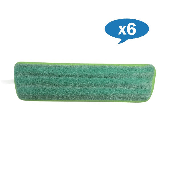 Edco| Enduro Flat Mop Refill Green Set of 6 | Crystalwhite Cleaning Supplies Melbourne