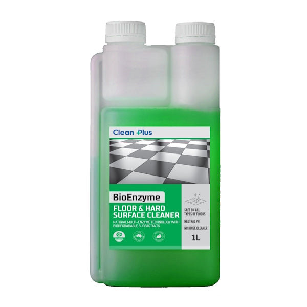 BioEnzyme | No Rinse Floor & Hard Surface Cleaner 1Lt | Crystalwhite Cleaning Supplies Melbourne
