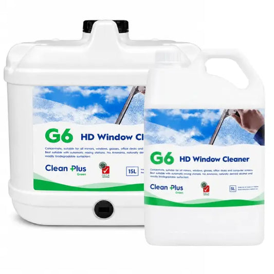 Clean Plus  | G6 HD Window Cleaner | Crystalwhite Cleaning Supplies Melbourne
