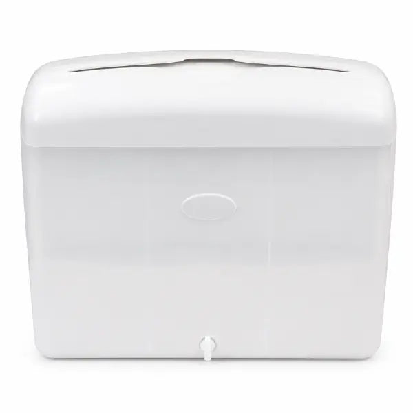 Gentility | Interleaved Hand Towel Dispenser Countertop Clear | Crystalwhite Cleaning Supplies Melbourne.