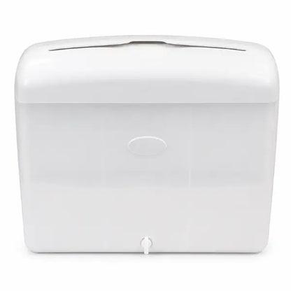 Gentility | Interleaved Hand Towel Dispenser Countertop Clear | Crystalwhite Cleaning Supplies Melbourne.