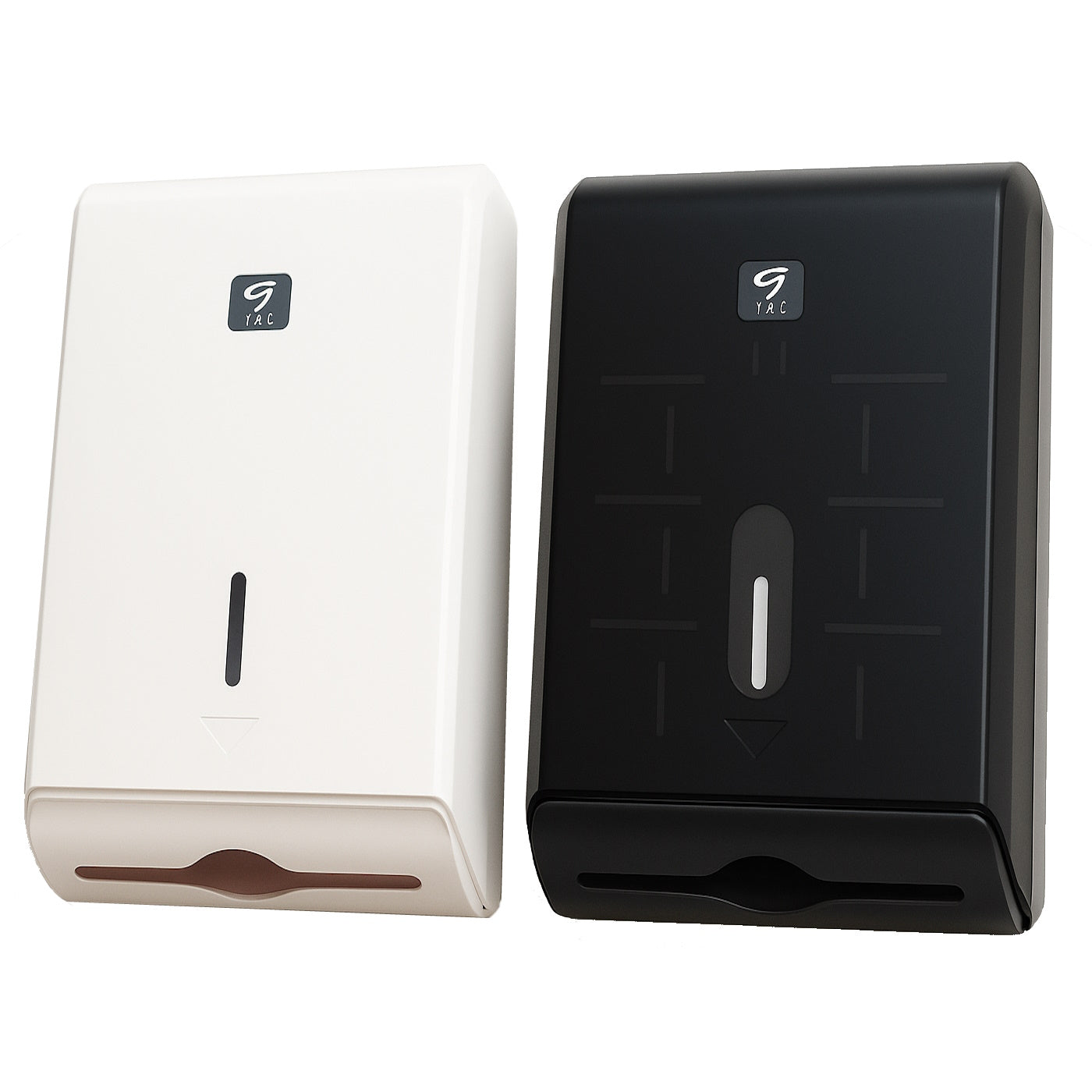 Gentility | Interleaved Hand Towel Dispenser White or Black | Crystalwhite Cleaning Supplies Melbourne