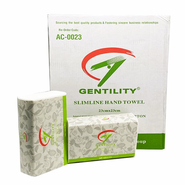 Genitility | Slimline Hand Towel 23 X 23cm | Crystalwhite Cleaning Supplies Melbourne