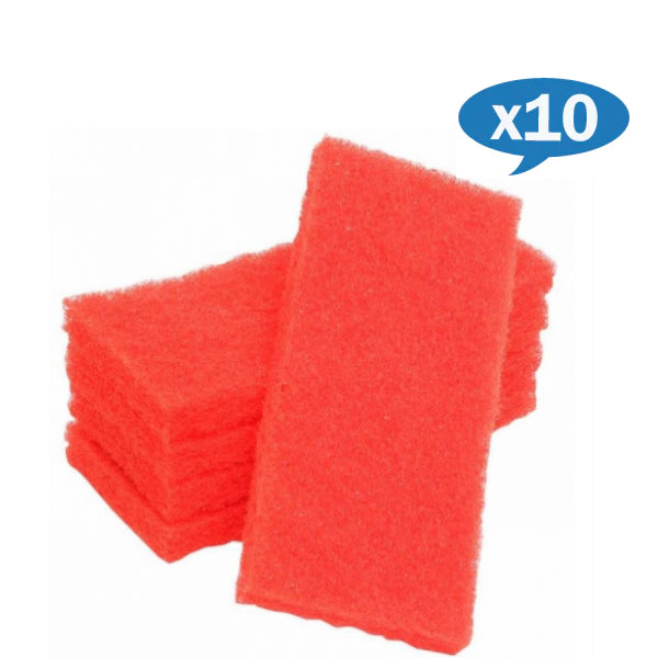 Pall Mall | Glomesh Scrub-A-Dub Red Handpads | Crystalwhite Cleaning Supplies Melbourne