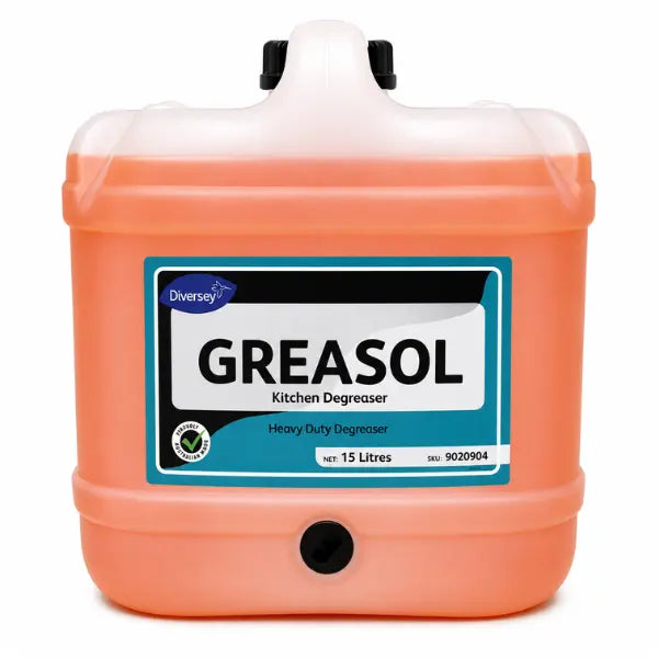 Tasman | Greasol 5Lt or 15Lt Heavy Duty Degreaser | Crystalwhite Cleaning Supplies Melbourne