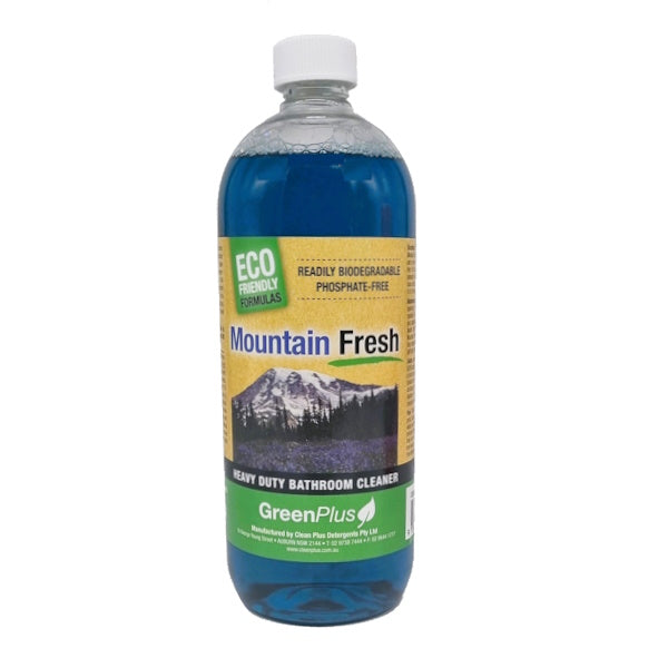 Clean Plus | Mountain Fresh 1Lt Heavy Duty Bathroom Cleaner | Crystalwhite Cleaning Supplies Melbourne