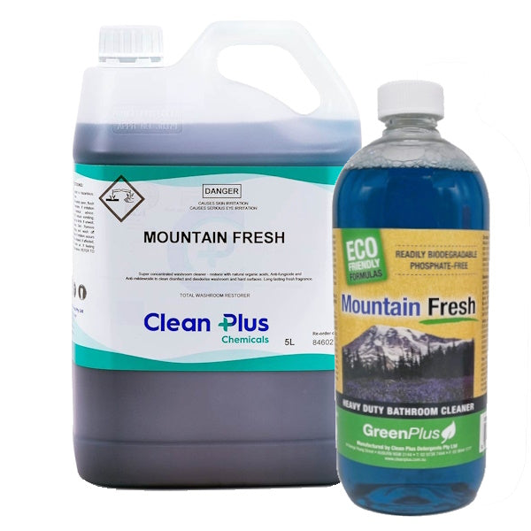 Clean Plus | Mountain Fresh Group Heavy Duty Bathroom Cleaner | Crystalwhite Cleaning Supplies Melbourne