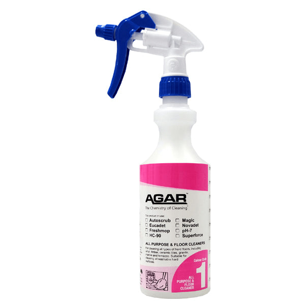 Agar | HC-90 Detergent 500ml Empty Bottle | Crystalwhite Cleaning Supplies Melbourne