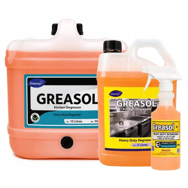 Tasman Chemicals Greasol Heavy Duty Degreaser Kitchen Degreaser Tasman Chemicals