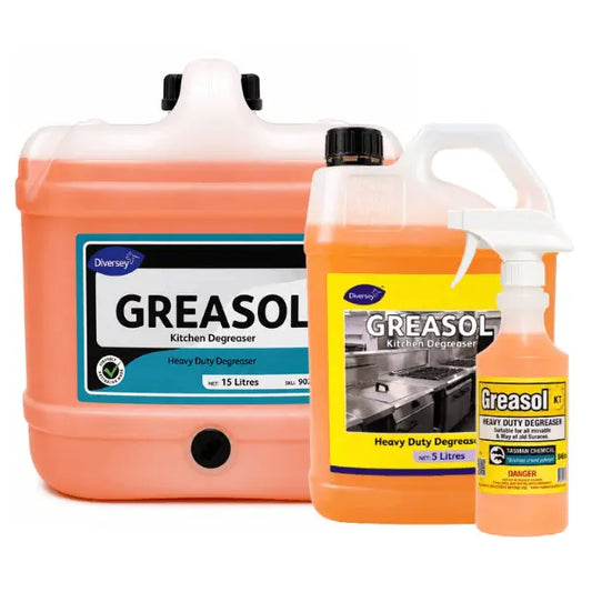 Tasman Chemicals Greasol Heavy Duty Degreaser Kitchen Degreaser Tasman Chemicals