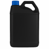 Crystalwhite | 5 Litre Jerry Can Black Container with Cap | Crystalwhite Cleaning Supplies Melbourne
