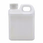 Crystalwhite Cleaning Supplies | 1 Litre Jerry Can White or Clear Plastic Container Bottle with Cap