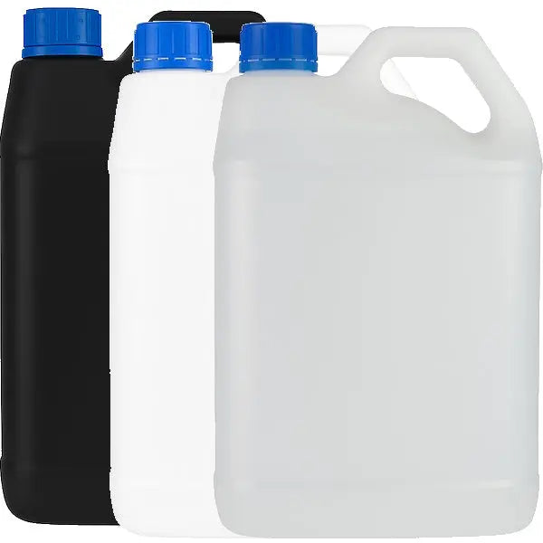 Crystalwhite | 5 Litre Jerry Can White Container with Cap | Crystalwhite Cleaning Supplies Melbourne