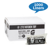 Austar Packaging | 27Lt Black Kitchen Tidy Rubbish Bin Liners Main | Crystalwhite Cleaning Supplies Melbourne