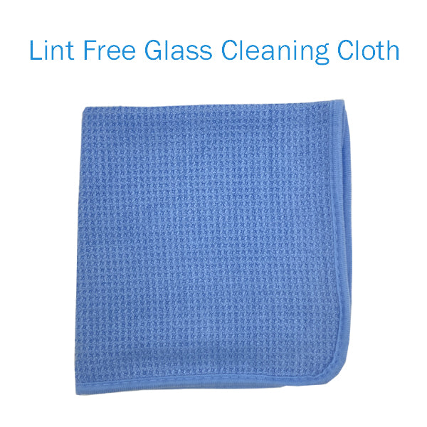 Lint Free Glass Cleaning Cloth 40cm X 40cm | Crystalwhite Cleaning Supplies Melbourne